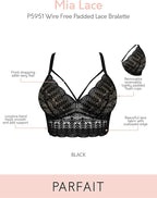 MIA LACE 5951 Senza Ferretto Black Edizione Limitata PRONTA CONSEGNA