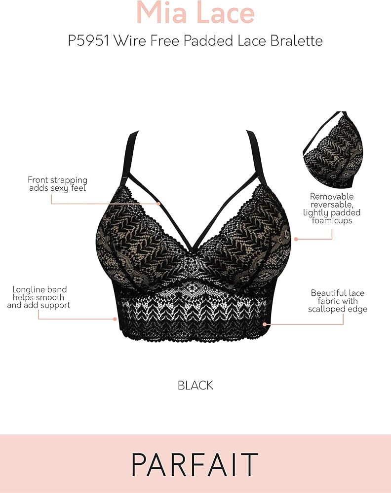 MIA LACE 5951 Senza Ferretto Black Edizione Limitata PRONTA CONSEGNA
