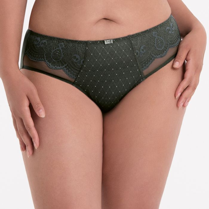 Selma Slip a Vita Alta Jungle Pizzo e Taglio Laser PRONTA CONSEGNA