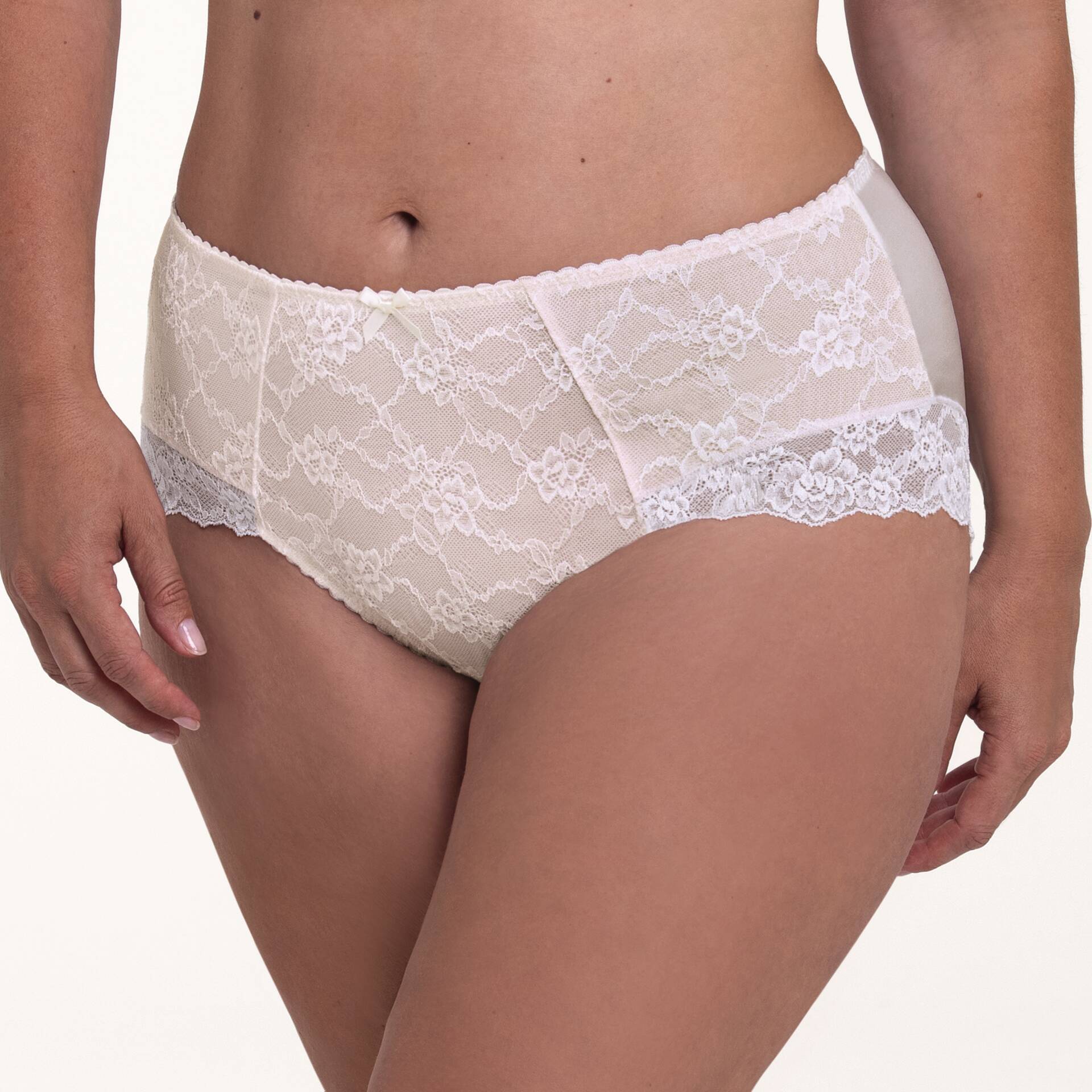 Bobette Slip A Vita Alta Contenitivo Pizzo Cristallo
