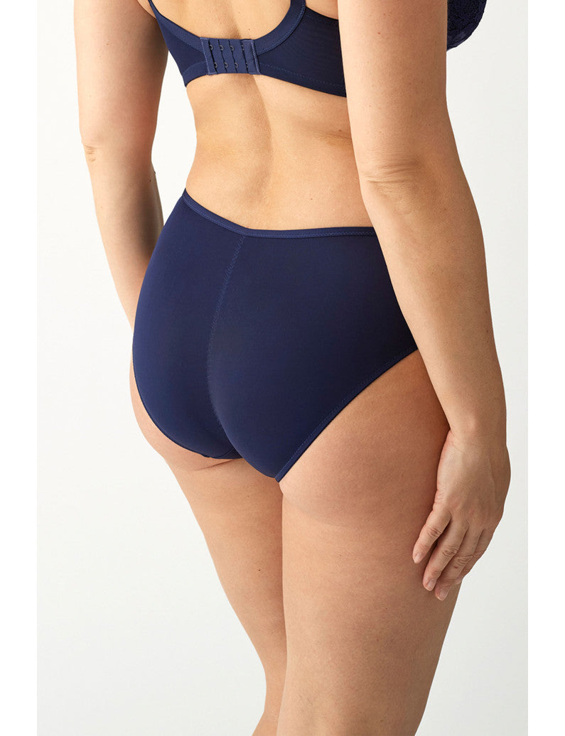 Bikini Marino Pizzo e Microfibra L6302 ULTIME TAGLIE PRONTA CONSEGNA