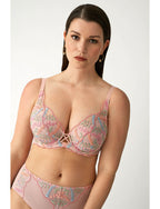 Reggiseno Rosa Ricamato Coppa Soft L6271 ULTIME TAGLIE PRONTA CONSEGNA