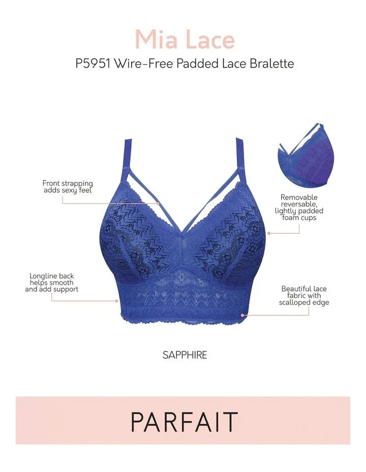 MIA LACE 5951 Senza Ferretto Sapphire Edizione Limitata PRONTA CONSEGNA