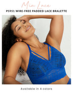 MIA LACE 5951 Senza Ferretto Sapphire Edizione Limitata PRONTA CONSEGNA