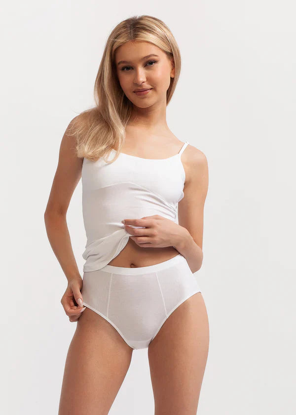 Slip vita alta Bamboo Bianco 220026X PRONTA CONSEGNA