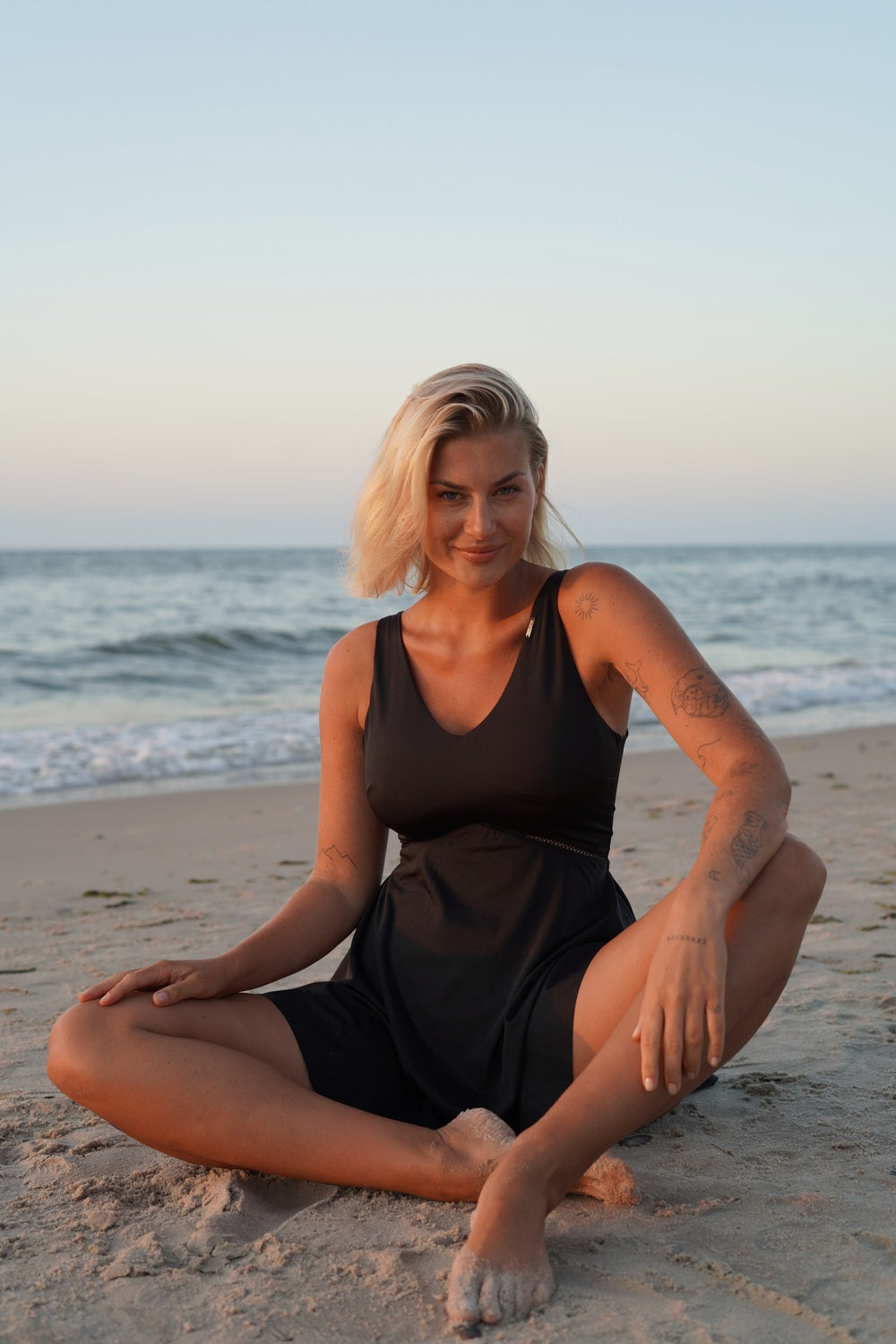Solar Tankini Senza Ferretto Modellante con Gonnellino