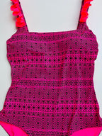 Intero rosa rouches VI22-022 ULTIME TAGLIE PRONTA CONSEGNA