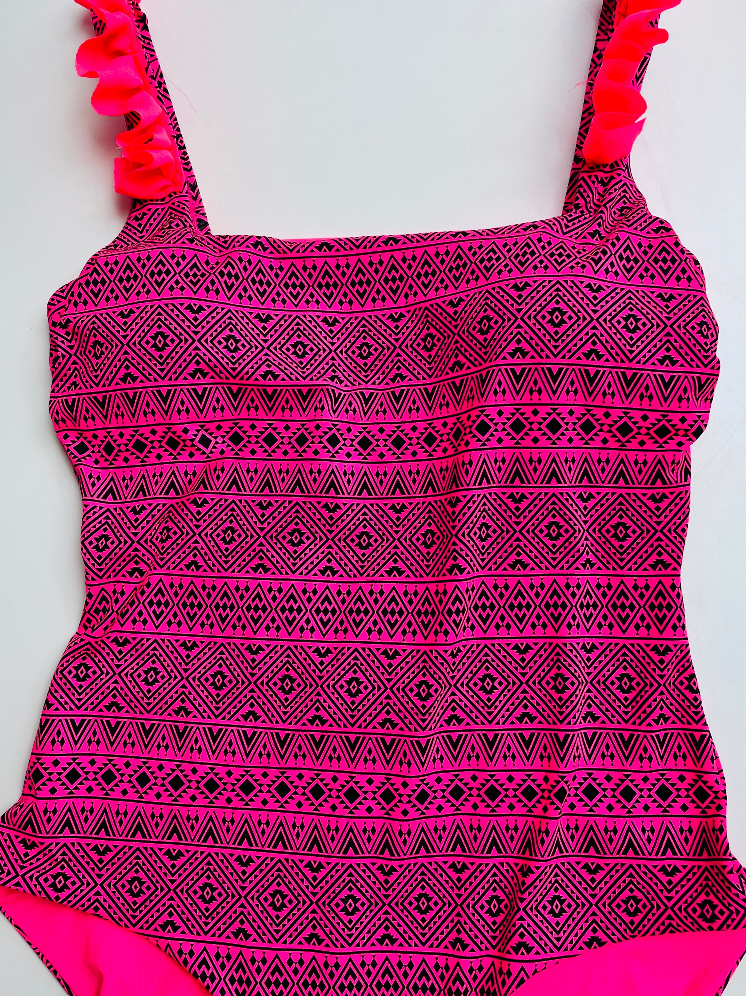 Intero rosa rouches VI22-022 ULTIME TAGLIE PRONTA CONSEGNA