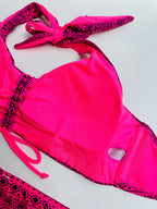 Costume due pezzi rosa COMPLETO ULTIME TAGLIE PRONTA CONSEGNA