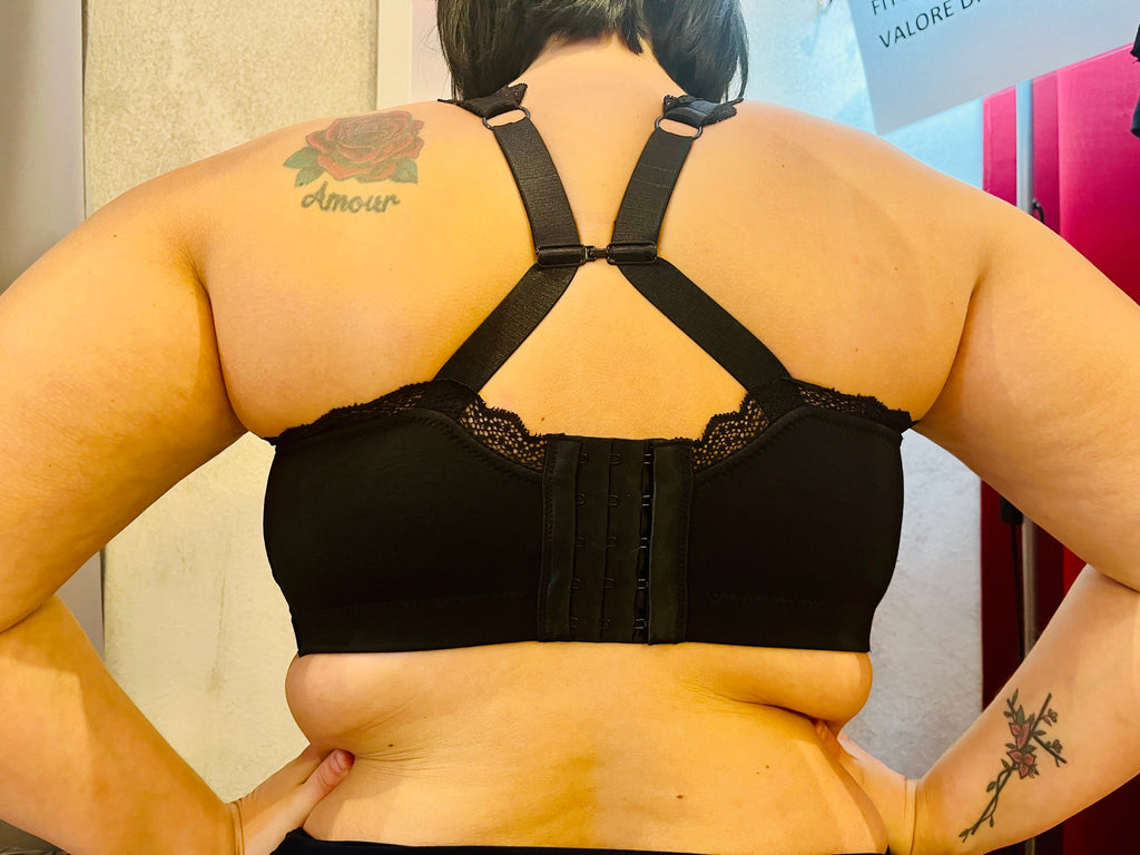 Dalis Bralette senza ferretto in cotone nero PRONTA CONSEGNA