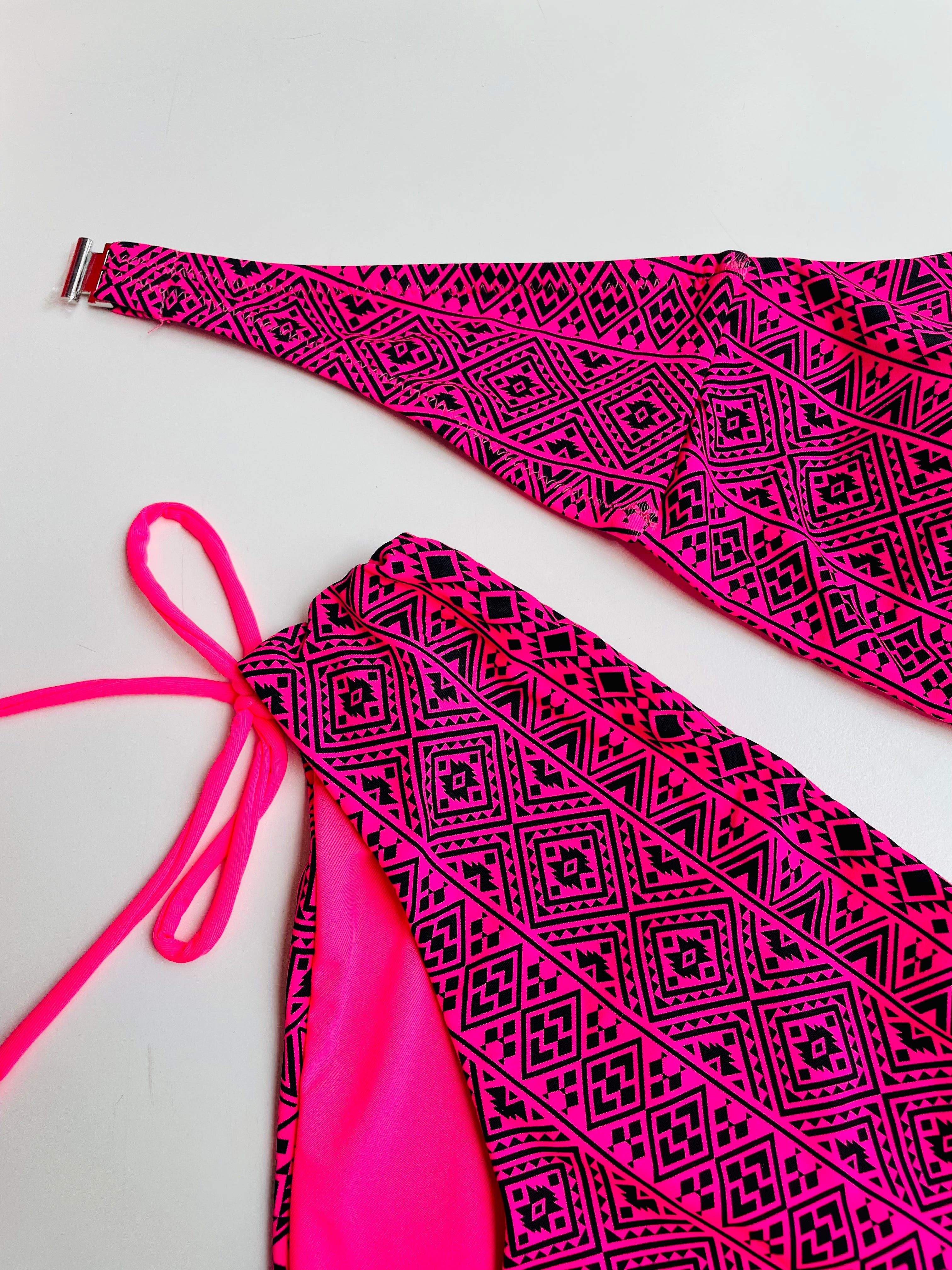 Costume due pezzi rosa COMPLETO ULTIME TAGLIE PRONTA CONSEGNA