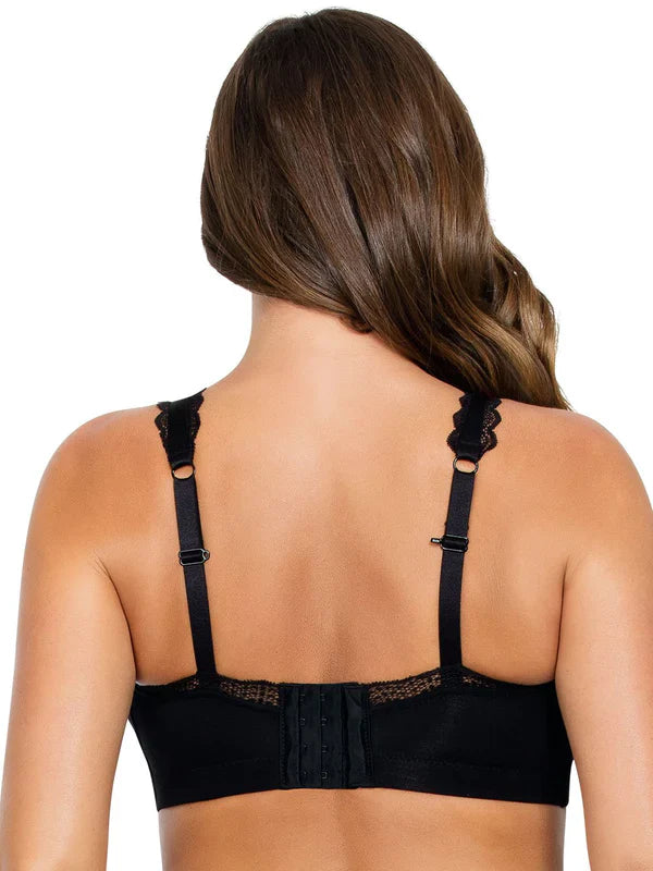 Dalis Bralette senza ferretto in cotone nero PRONTA CONSEGNA