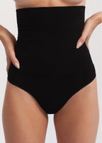 Guaina a vita alta Tanga Shapewear Bamboo Nero ULTIME TAGLIE PRONTA CONSEGNA
